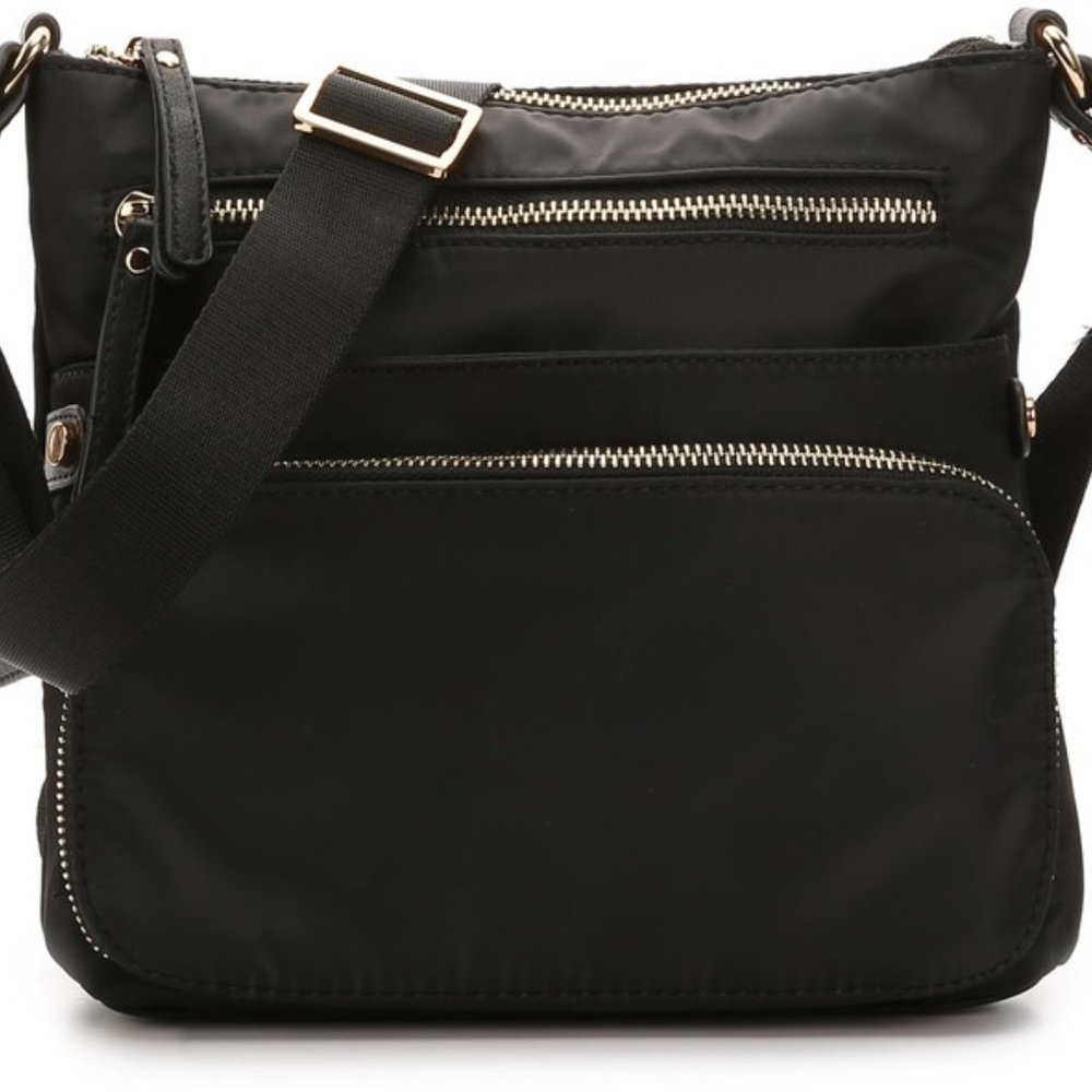 Kate and Alex Cuffaro - black nylon crossbody bag
